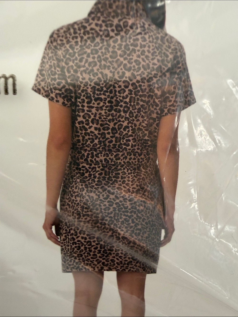 Frye Leapard Dress 100% Cotton - Picture 4 of 4
